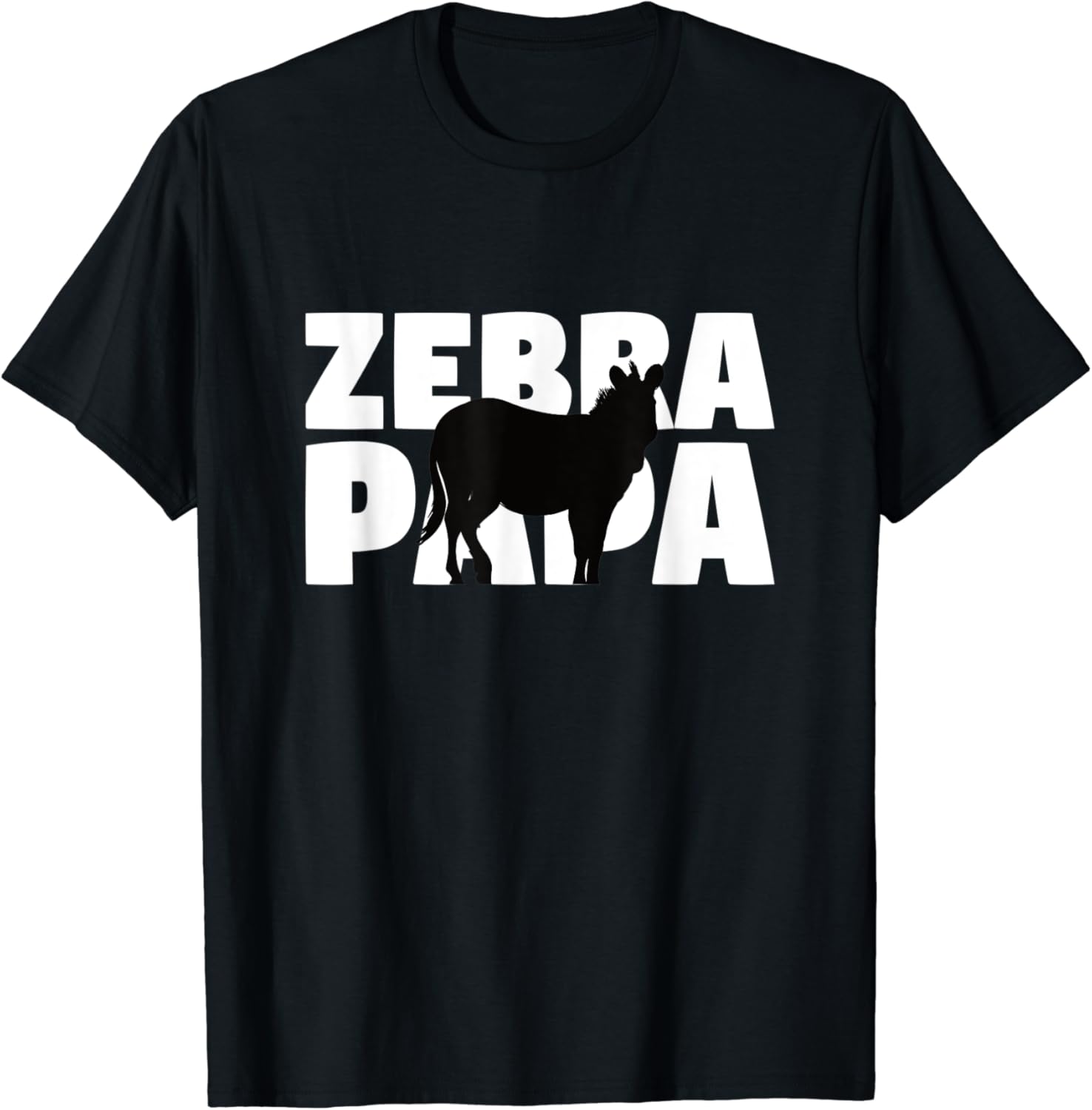 Zebra Papa Gift for Zebra Lover Animal Father Zebra Dad T
